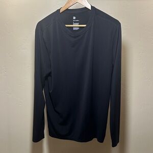 All in Motion Men's Classic Black Long Sleeve Tee